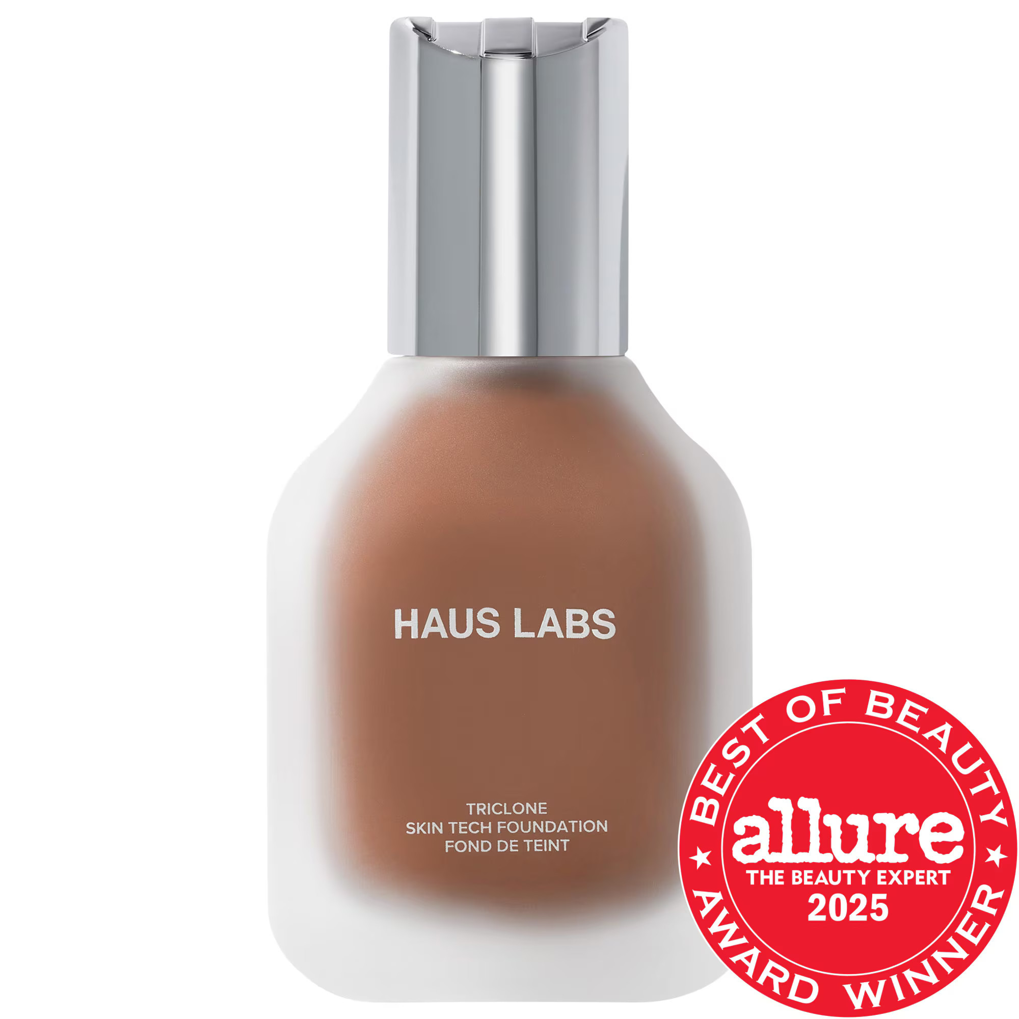 HAUS LABS BY LADY GAGA Triclone Skin Tech Medium Coverage Foundation with Fermented Arnica 400 Medium Deep Rosy 1 oz / 30 mL | Sephora (US)