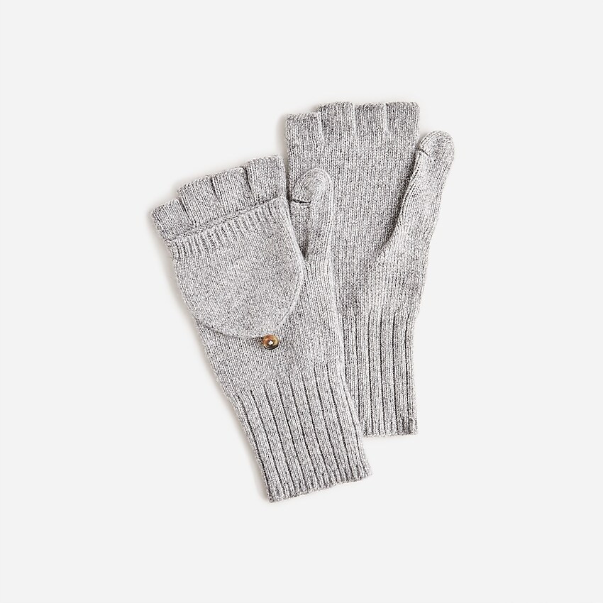 Ribbed-knit glittens | J. Crew US