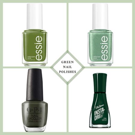 Green Nail Polishes For Your Next Manicure - To celebrate my favorite color, I wanted to put together a little manicure inspiration full of the best green nail polish options! From soft pastels to dark emeralds (my favorites!), I have pulled a handful of green nail colors that are great for year-round wear. Here are my top choices of green nail polish colors to try:


#LTKSeasonal #LTKstyletip #LTKbeauty