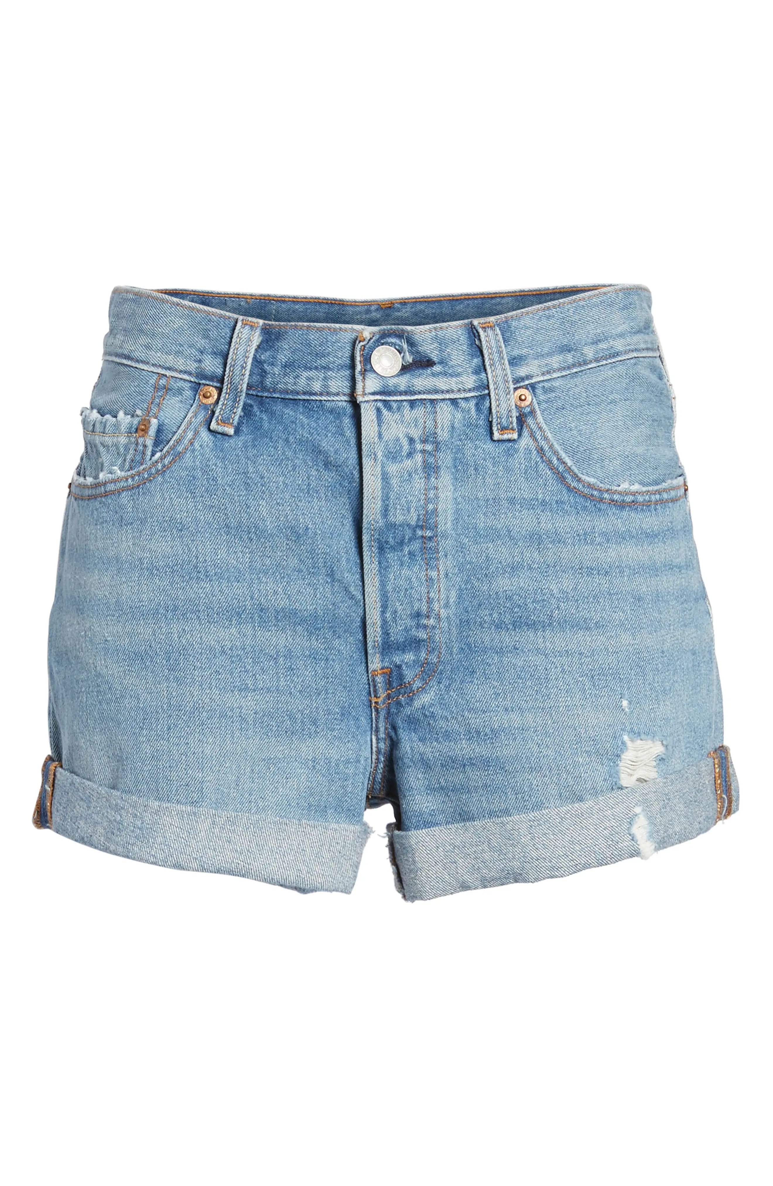 Levi's® 501® Long Denim Shorts (Highways & Biways) | Nordstrom