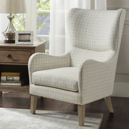 Ettina Upholstered Wingback Chair | Wayfair North America