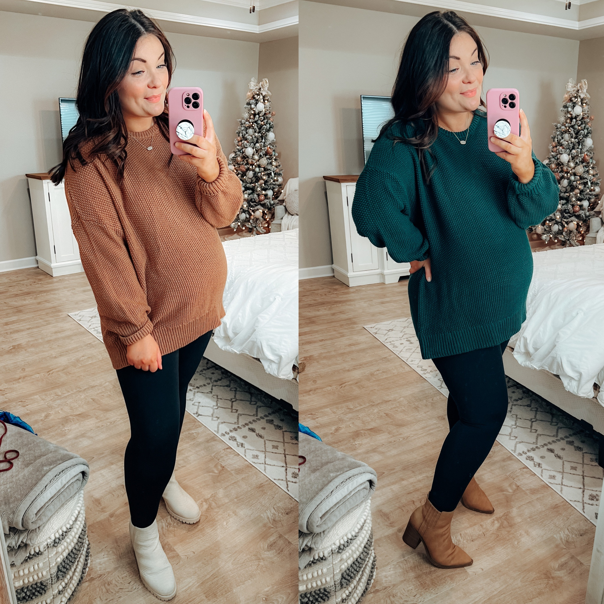 Staple sweaters especially for the holidays! 
Wearing size XL
40% off at checkout

#LTKsalealert #LTKstyletip #LTKHoliday