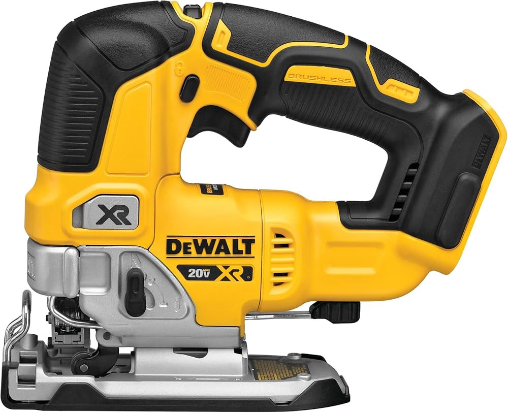 DEWALT 20V MAX XR Jig Saw, 3,200 Blade Speed, Cordless, Brushless Motor, LED Light, Bare Tool Onl... | Amazon (US)