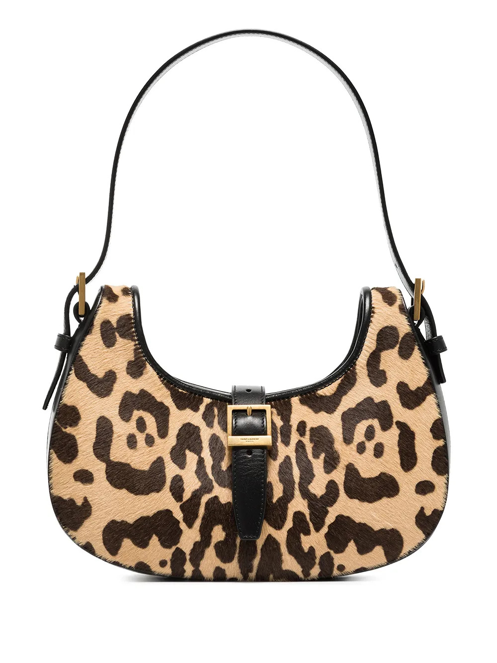 Saint Laurent Le Fermoir leopard-print Shoulder Bag - Farfetch | Farfetch Global