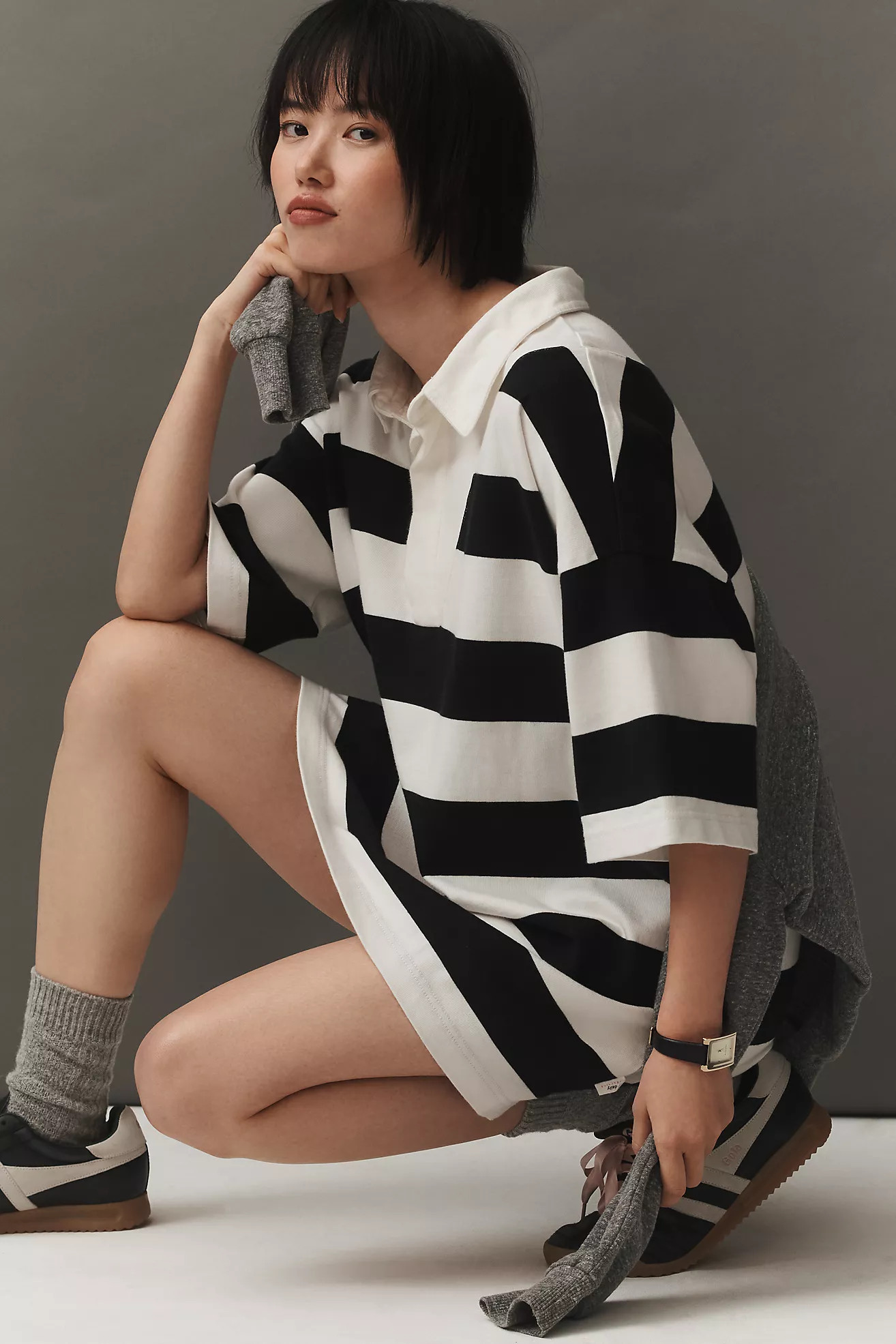 Daily Practice by Anthropologie Rugby ShirtDaily Practice by AnthropologieWrite a Review Reviews$... | Anthropologie (US)