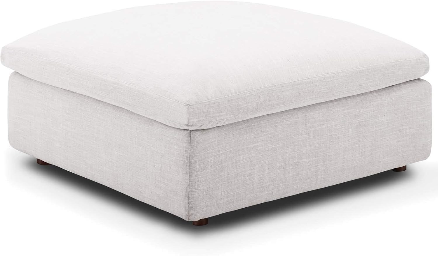 Modway Commix Down-Filled Overstuffed Upholstered Sectional Sofa Ottoman in Beige | Amazon (US)