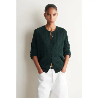 Cable-Knit Cashmere Cardigan | Nordstrom
