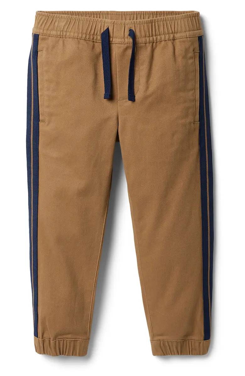 Janie and Jack Kids' Khaki Stripe Joggers | Nordstrom | Nordstrom
