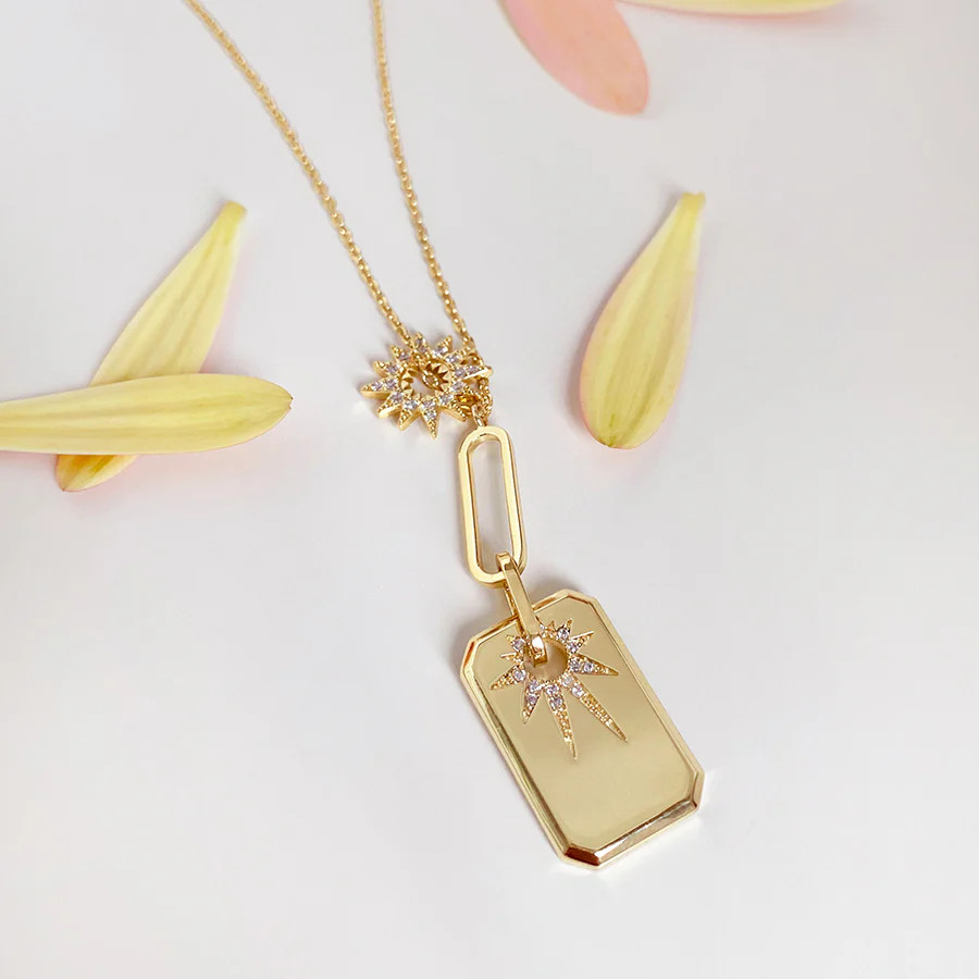 Sunlit Gold Necklace | Wanderlust + Co