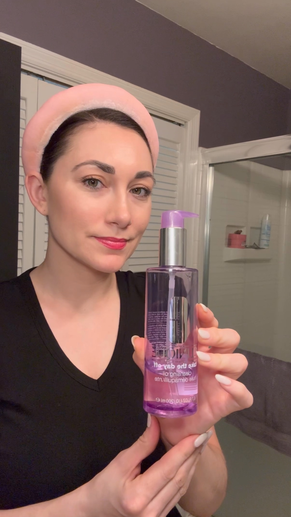 My night time skin care routine 🩷

Clinique take the day off cleansing oil 
First aid beauty cleanser 
Clinique makeup remover 
Cosrx snail mucin sheet mask 
Kiehls avocado eye mask 
Summer Fridays dream oasis serum 
Drunk Elephant Protini Polypeptide moisturizer 
Laneige lip mask 

#LTKSaleAlert #LTKVideo #LTKBeauty