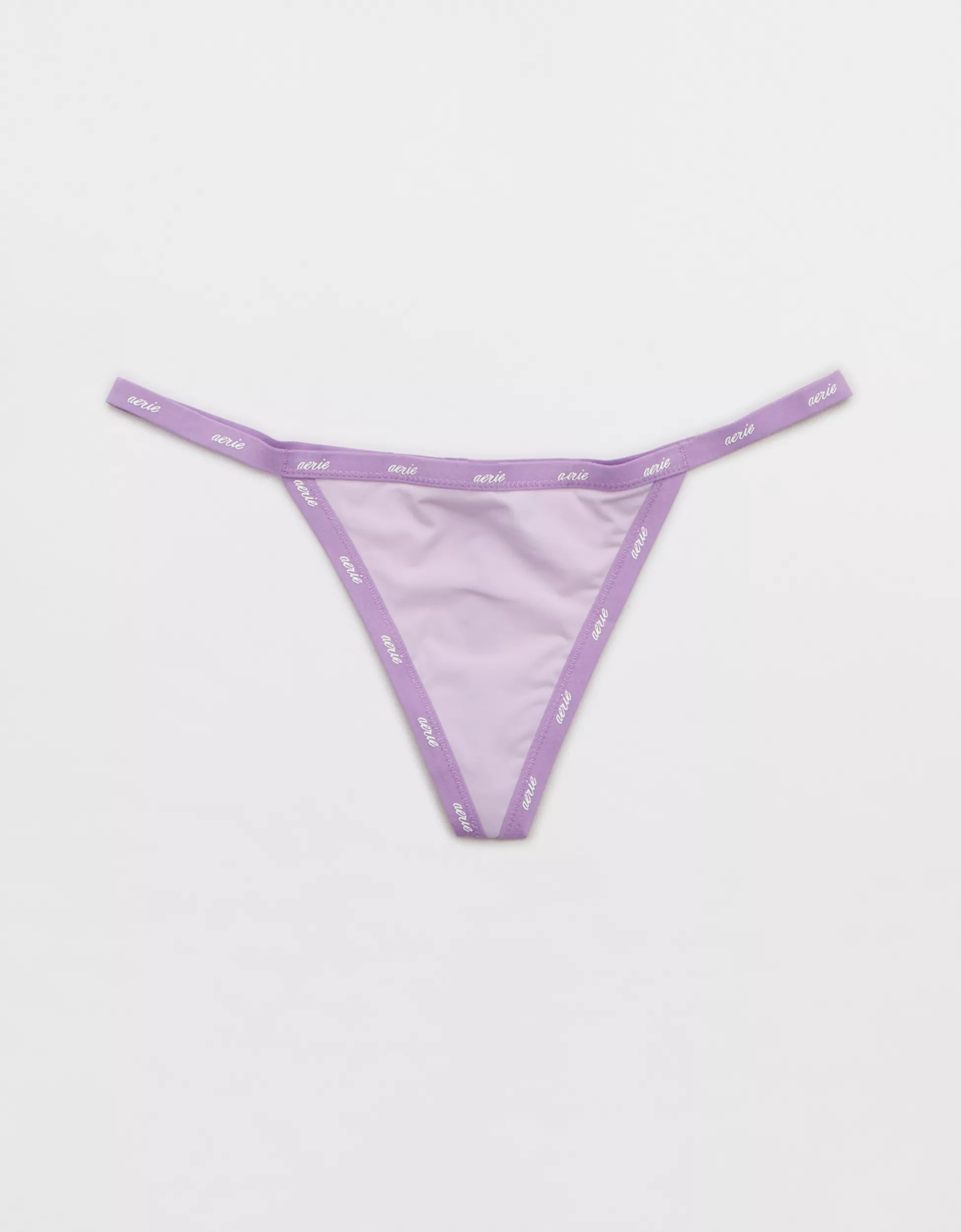 Aerie Microfiber String Thong Underwear | Aerie