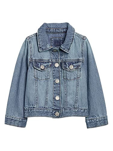GAP baby-girls Denim Jacket LIGHT WASH 18-24M | Amazon (US)