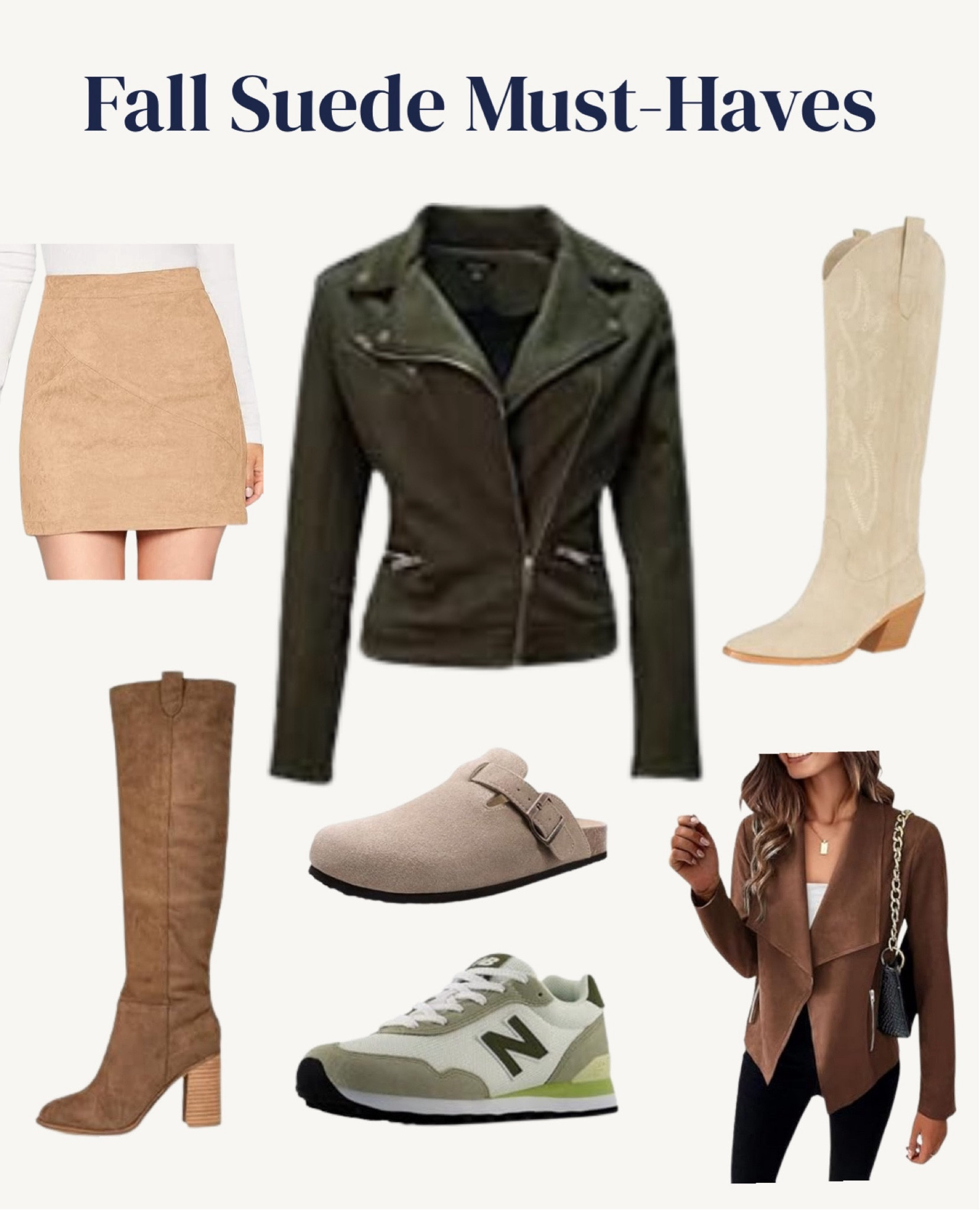 Fall Suede Must-Haves 🍂🍁

#LTKSeasonal #LTKShoeCrush #LTKxPrimeDay