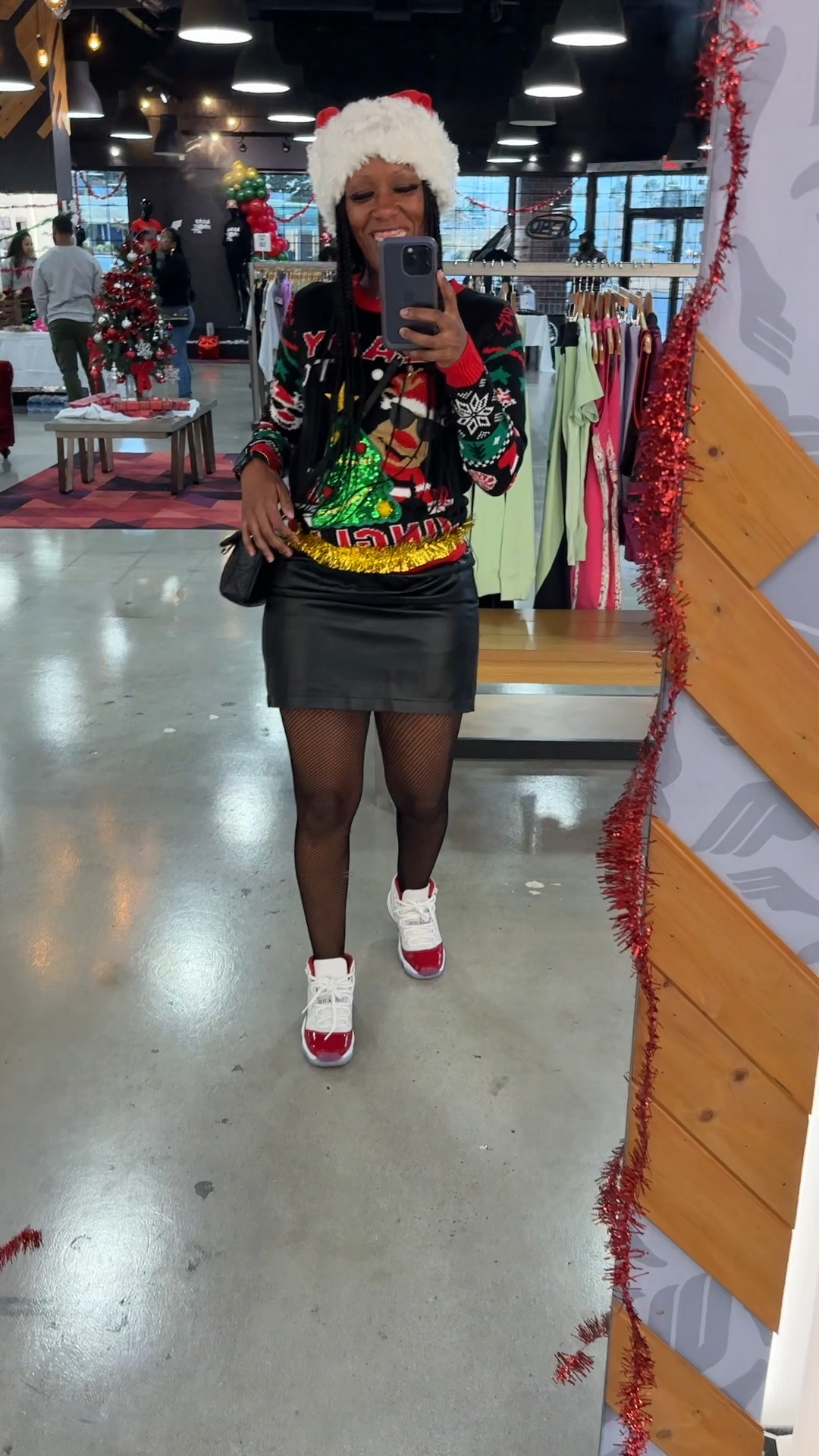 Ugly Christmas sweater I wore to a sneaker event! 

#LTKHoliday #LTKshoecrush #LTKstyletip