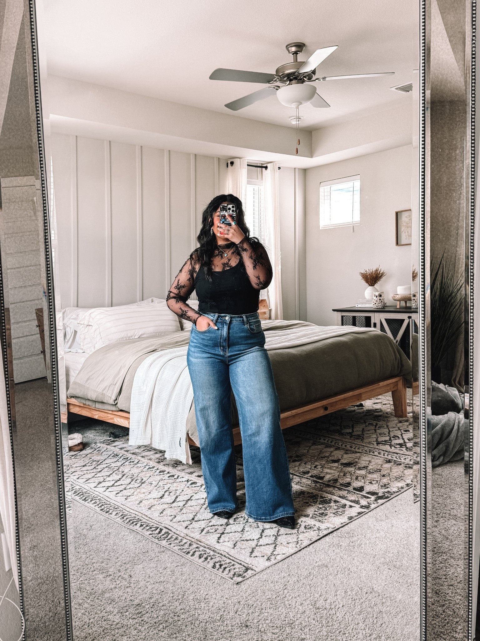 Amazon outfit // I’m 5’1”, size 12 // top & tank, size large, true to size // jeans, size 10, size down one 

#LTKPetite #LTKMidsize #LTKFindsUnder50