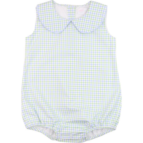 Blue And Green Windowpane Bubble | Cecil and Lou