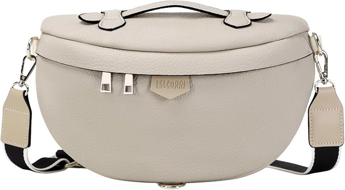 Eslcorri Crossbody Bags for Women - Fashion Sling Purse Shoulder Bag Fanny Pack Leather Causal Ch... | Amazon (US)