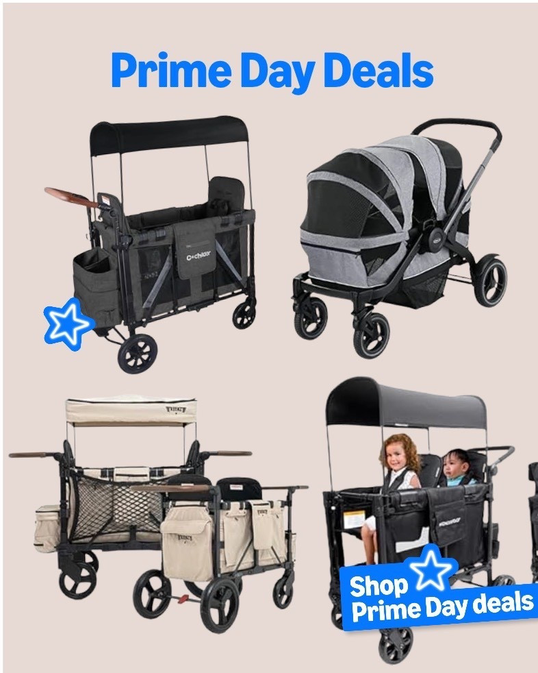 Prime day stroller wagon deals. Something for everyone’s price range 

#LTKBaby #LTKSaleAlert #LTKKids