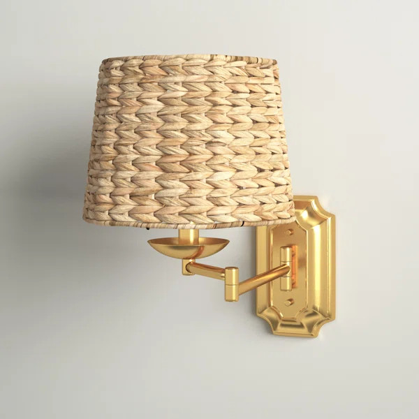 Columban 1 - Light Gold Swing Arm | Wayfair Professional