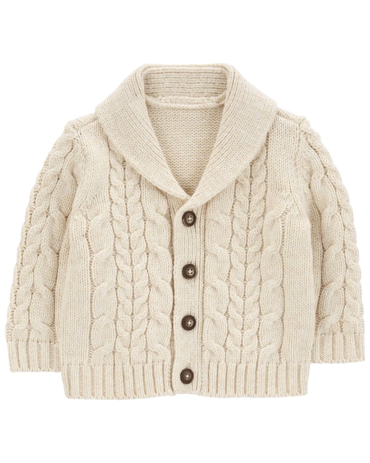 Baby Classic Cable Knit Cardigan  - OshKosh | Carter's | Carter's Inc