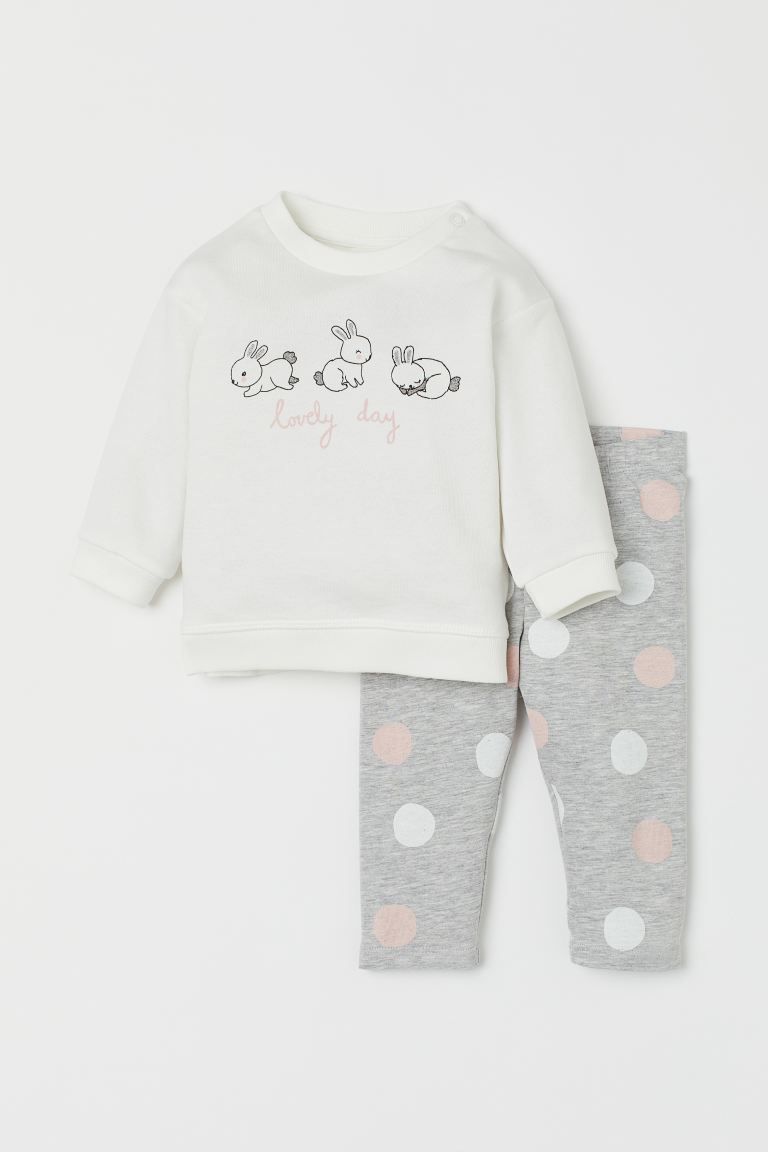 2-piece Printed Set | H&M (US + CA)