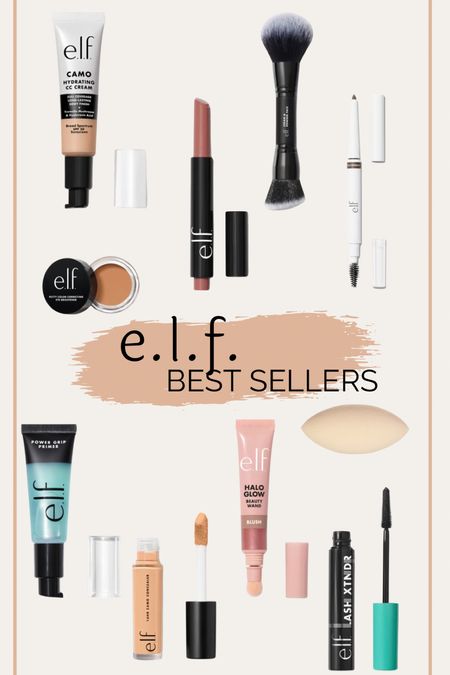 E.l.f. Makeup bestsellers! Affordable drug store makeup with amazing reviews! New concealer, lip plump, bronzer. Highlighter, blush, mascara, brow pencil, and primer! 

#LTKbeauty #LTKfindsunder50 #LTKSpringSale