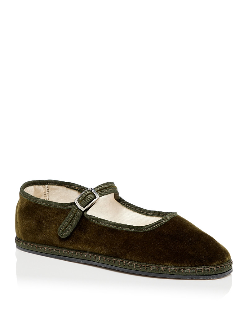 ViBi Venezia Women's Mary Jane Velvet Ballet Flats | Bloomingdale's (US)