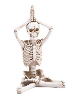 9in Yoga Skeleton | Halloween | Marshalls | Marshalls