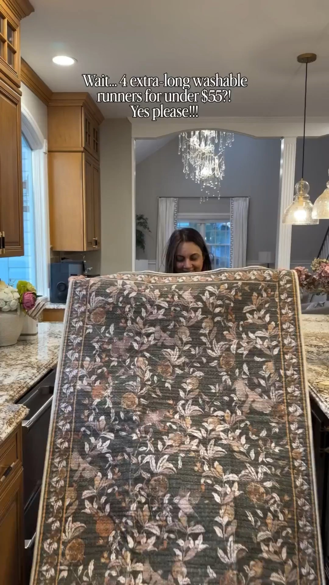 Extra long runners, that are beautiful, $55 andddd they’re washable?! 🙌🏼
Such an easy way to instantly elevate your home without overspending. Perfect for hallways, kitchens, entryways, and laundry spaces.
@amazonhome 



#liketkit #LTKSaleAlert #LTKHome #LTKSeasonal
@shop.ltk
https://liketk.it/63D8B