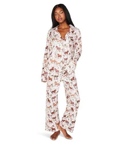 Show Me Your Mumu Women's Classic Pajama Set, Country Horses Jersey | Amazon (US)