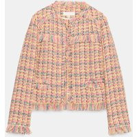 Zara - Textured Fringe Blazer - Multicolored - Xs - Woman | Zara Canada