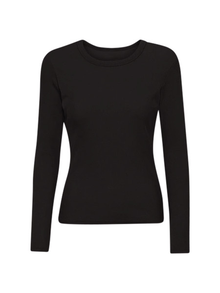 Organic Cotton Crewneck Long-Sleeve Shirt | Lululemon (US)