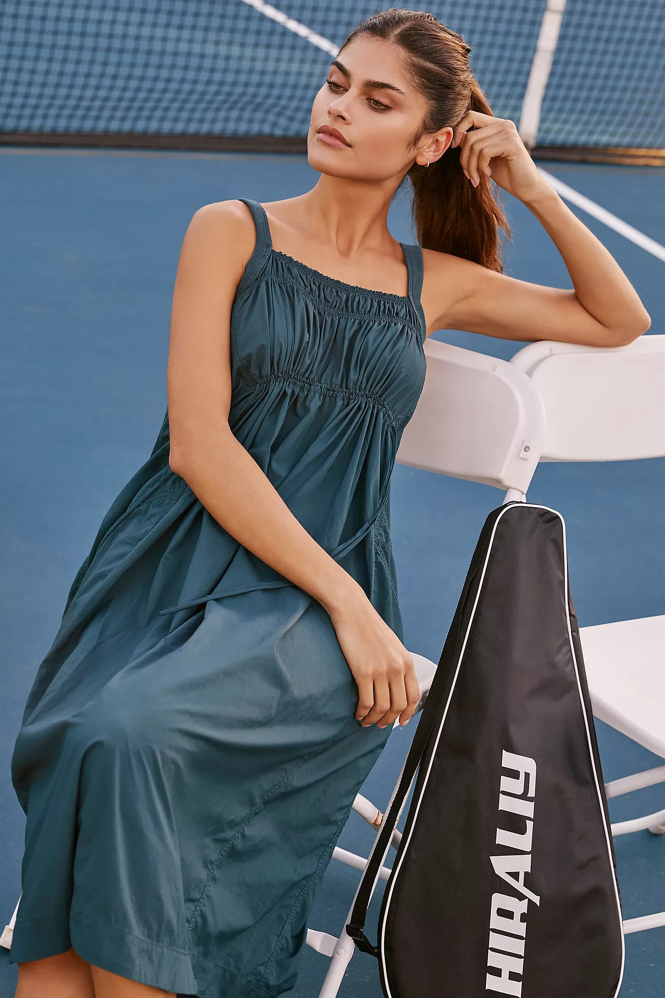 Daily Practice by Anthropologie Keeseville Sleeveless Smocked Dress | Anthropologie (US)