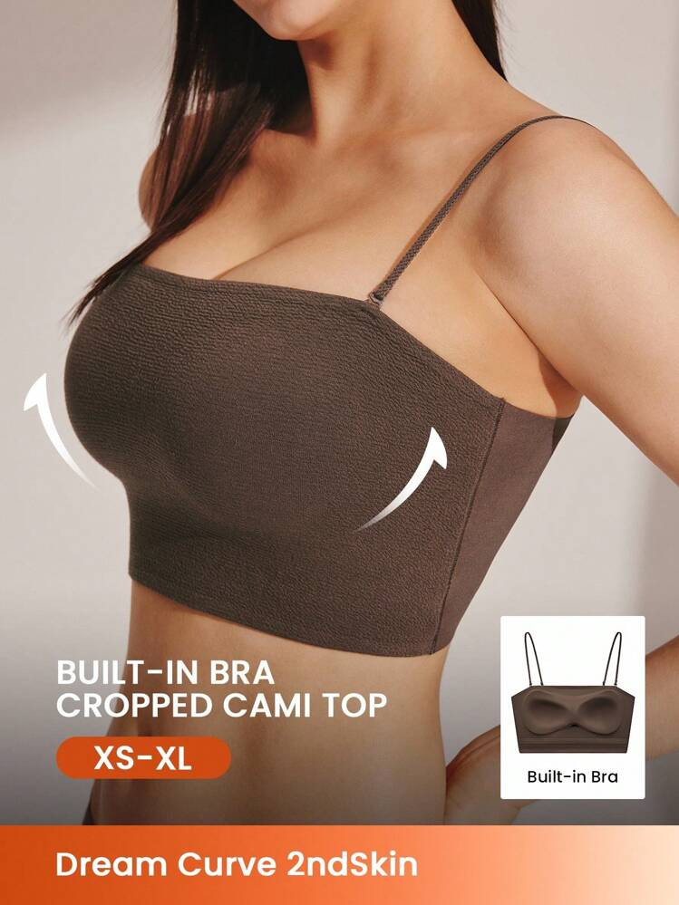 LUVLETTE Reggiseno Sportivo Senza Cuciture E Senza Fili Dream Curve 2ndSkin, Intimo Da Indossare Come Abbigliamento Esterno, Basic, Libertà Di Movimento, Canottiera, Top Tubo, Outfit Comodi E Indispensabili, Adatti Anche Per Adolescenti, Giovani E Bambine | SHEIN