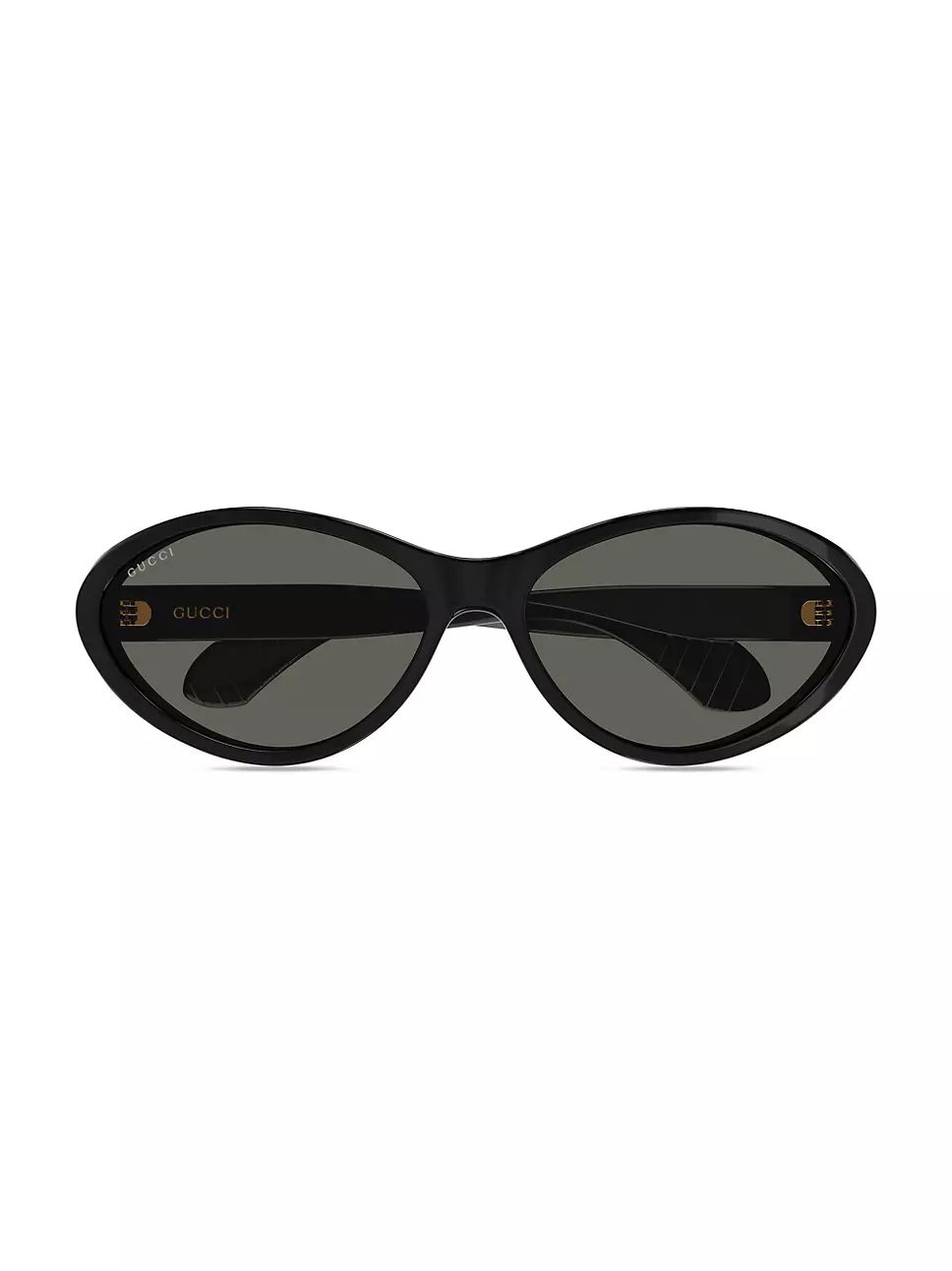 Gucci Fashion Show 67MM Oval Sunglasses | Saks Fifth Avenue
