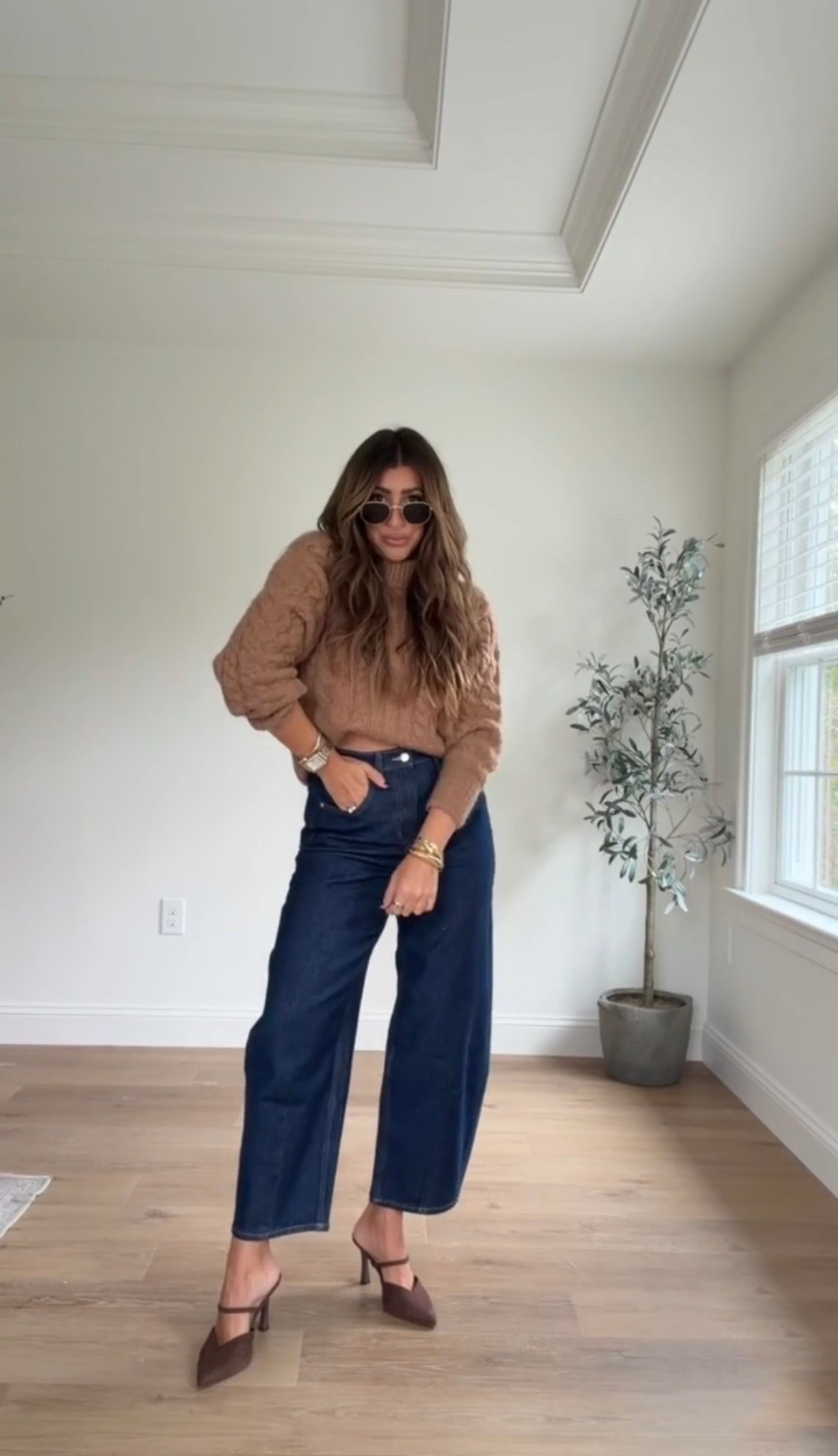 Elevated casual outfit. Xs sweater and size 6 jeans. Sweater now 20% off

#LTKootd #LTKSaleAlert #LTKWorkwear