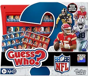 Guess Who? NFL Edition Board Game | Officially Licensed NFL Game for Kids and Families | Ages 6+ ... | Amazon (US)