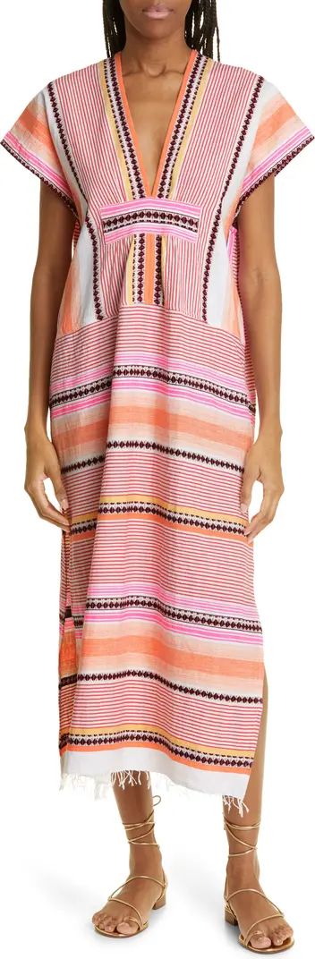 Cirq Long Cover-Up Caftan | Nordstrom