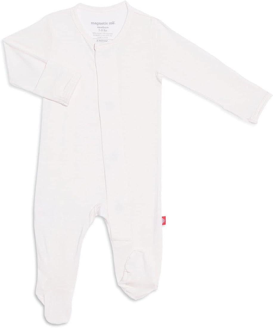 Magnetic Me Footie Pajamas Soft Modal Baby Sleepwear with Quick Magnetic Fastener | Boys and Girl... | Amazon (US)