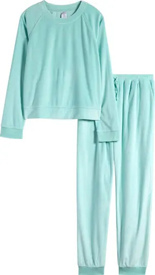Nordstrom Kids' Velour Two-Piece Pajamas | Nordstrom | Nordstrom