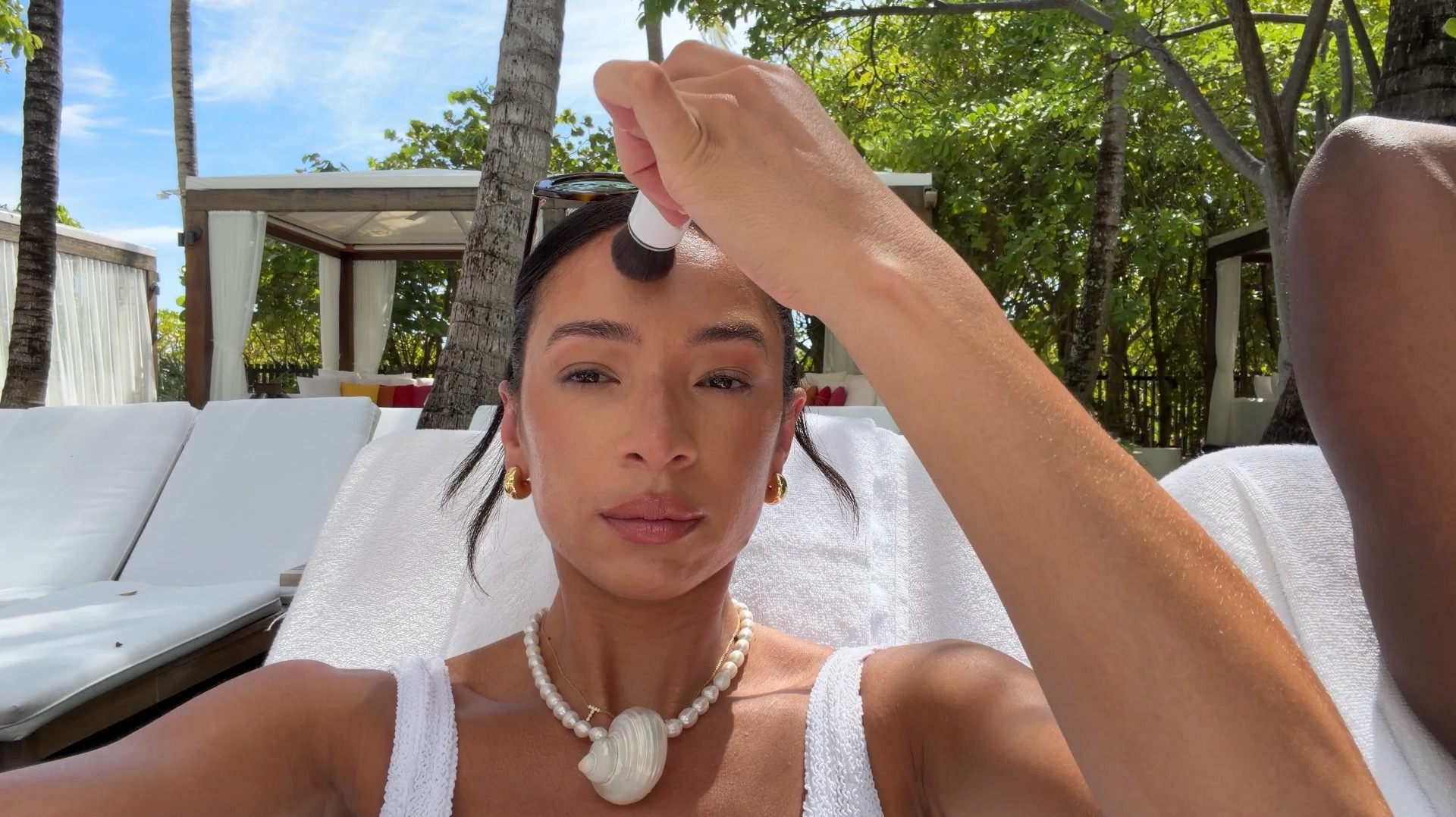My favorite way to reapply sunscreen on my face is with this SPF translucent mineral powder. The brush makes it mess free and it won’t ruin your makeup!

#LTKBeauty #LTKSwim #LTKTravel