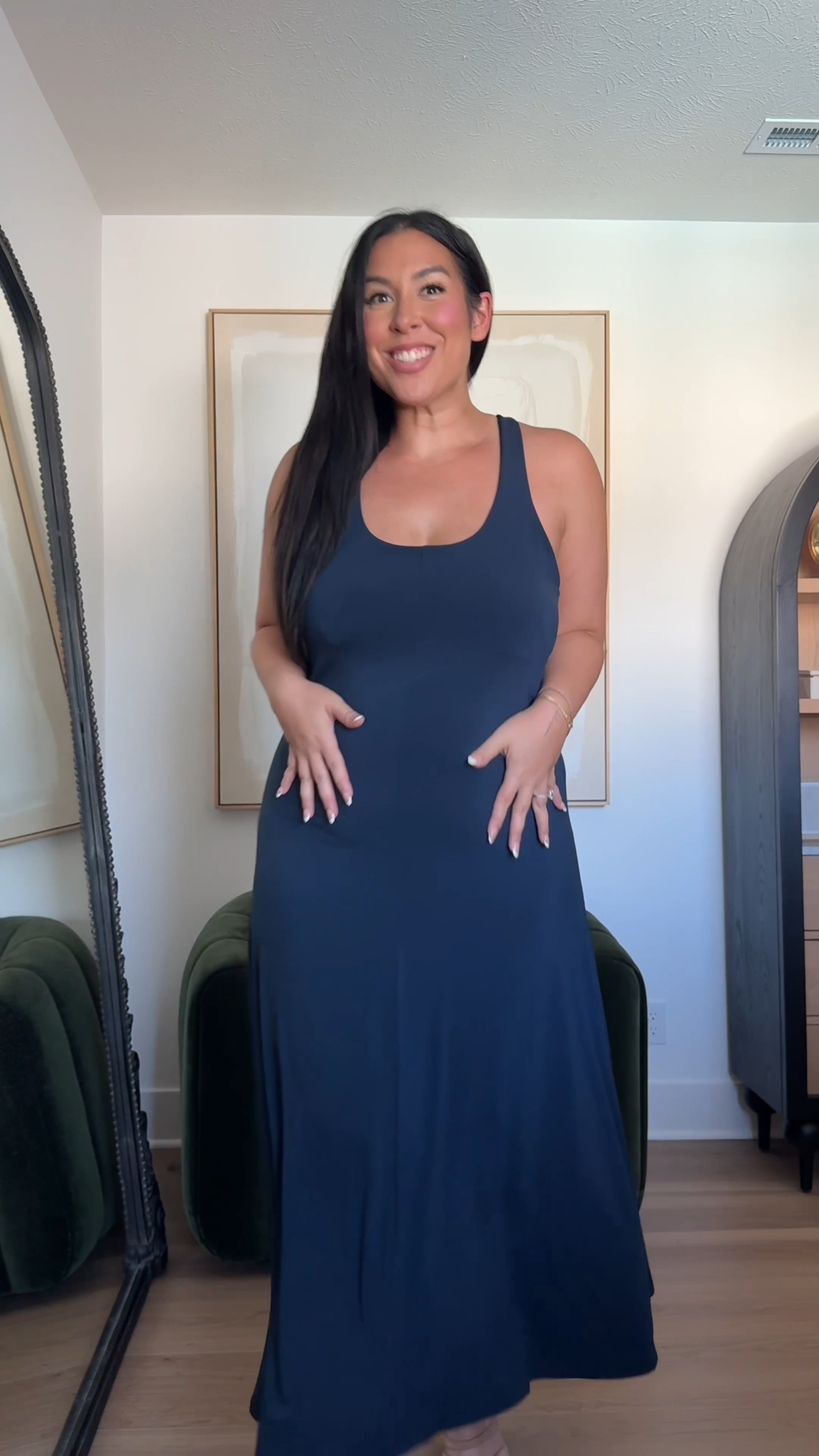 How gorgeous is this dress! The back is so cute and the is would be a fun fall wedding guest dress!

Dress: L

fall dresses, mid size dresses, fall wedding guest dress, midi dresses for fall, fall outfit ideas

#LTKootd #LTKMidsize