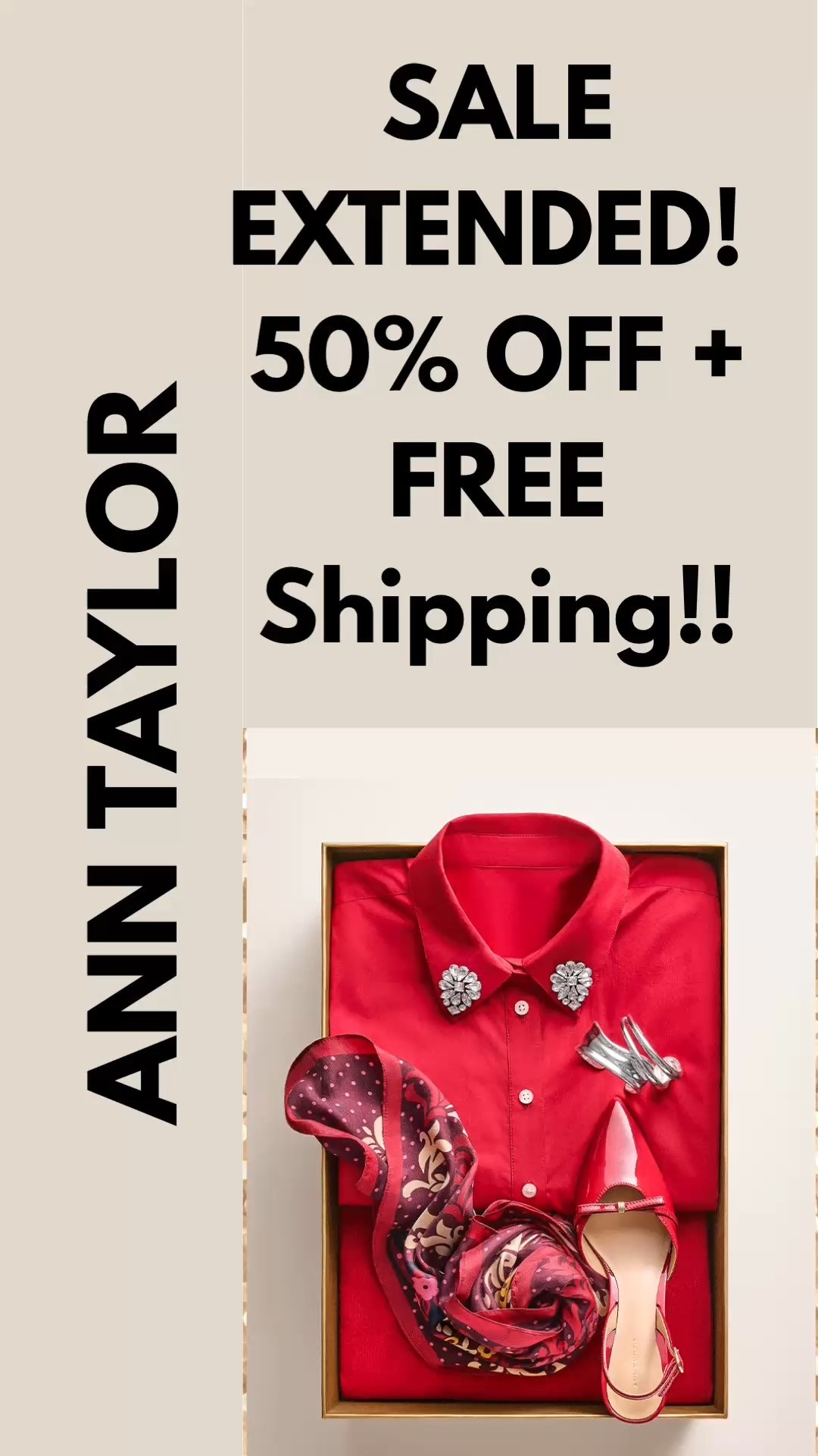 SALE EXTENDED ‼️ Shop Ann Taylor and SAVE on all your favorite looks. Score 50% OFF + FREE SHIPPING on every order  🎉 Ends tonight Dec 2 👍🏼 Spruce up your Holiday Wardrobe 🍂 I did 🤣 !!!

Time to add some new looks to your Workwear & Dinner Dates!!
(SEE PHOTO) 
Click any photo to shop the entire site!!!  Would be greatly appreciated 😍 ❌⭕️❌⭕️

Workwear - Winter Outfits - Fall Fashion - Travel outfit - Business Casual- Wedding Guest -  Thanksgiving Outfit - Vacation- Teacher Outfit - SALE ALERT 🔔 Denim - Family Photos - Christmas 🎄 Gift 🎁 Lounge Sets - Pajamas -
Work wear, fall workwear, fall business casual looks, office outfits, work outfits, affordable fashion, wear to work, what to wear to work, fall work outfits, office looks, casual clothing 

Follow my LTK @fashionistanyc on the @shop.LTK app to view this post and get my exclusive app-only content!

#liketkit #LTKOver40 #LTKFindsUnder100 #LTKPetite #LTKSeasonal #LTKWorkwear #LTKSaleAlert #LTKTravel #LTKWedding #LTKHoliday #LTKootd
@shop.ltk
https://liketk.it/5COTT