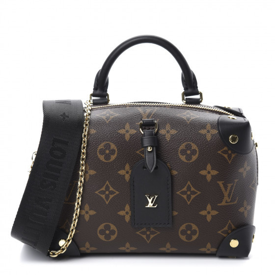 LOUIS VUITTON Monogram Petite Malle Souple Black | Fashionphile
