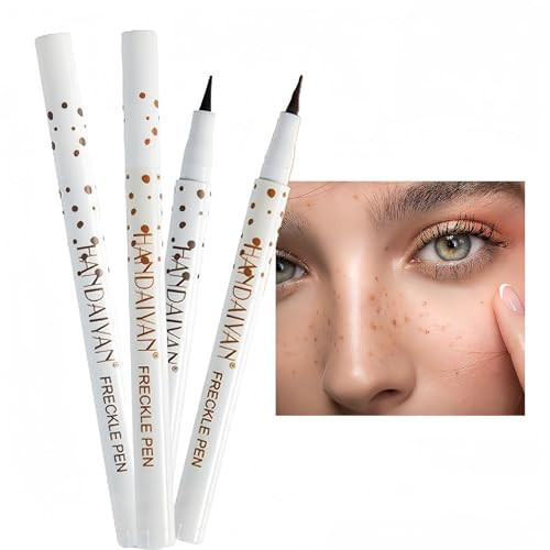 Hfpengzan Freckle Pen 4 Colors, Natural Lifelike Freckle Makeup Pen Magic Freckle Color,Waterproof Longlasting Soft Dot Sopt Pen,for Natural Effortless Sunkissed Makeup | Amazon (US)