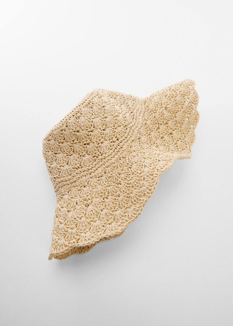 Natural fiber hat | MANGO (US)