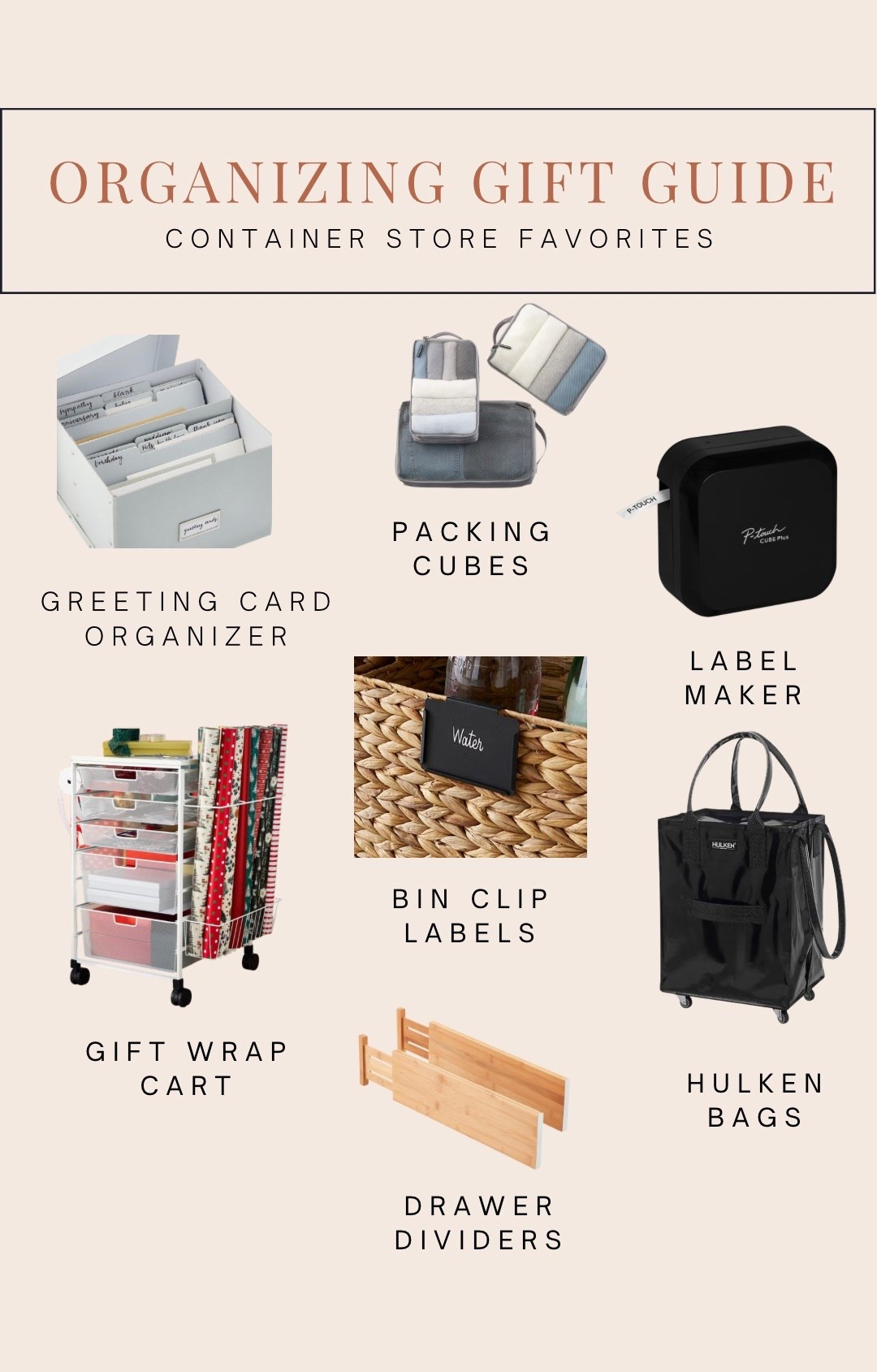 Gifts that don’t suck! Give the gift of organization this holiday season  

#LTKHoliday #LTKGiftGuide #LTKHome