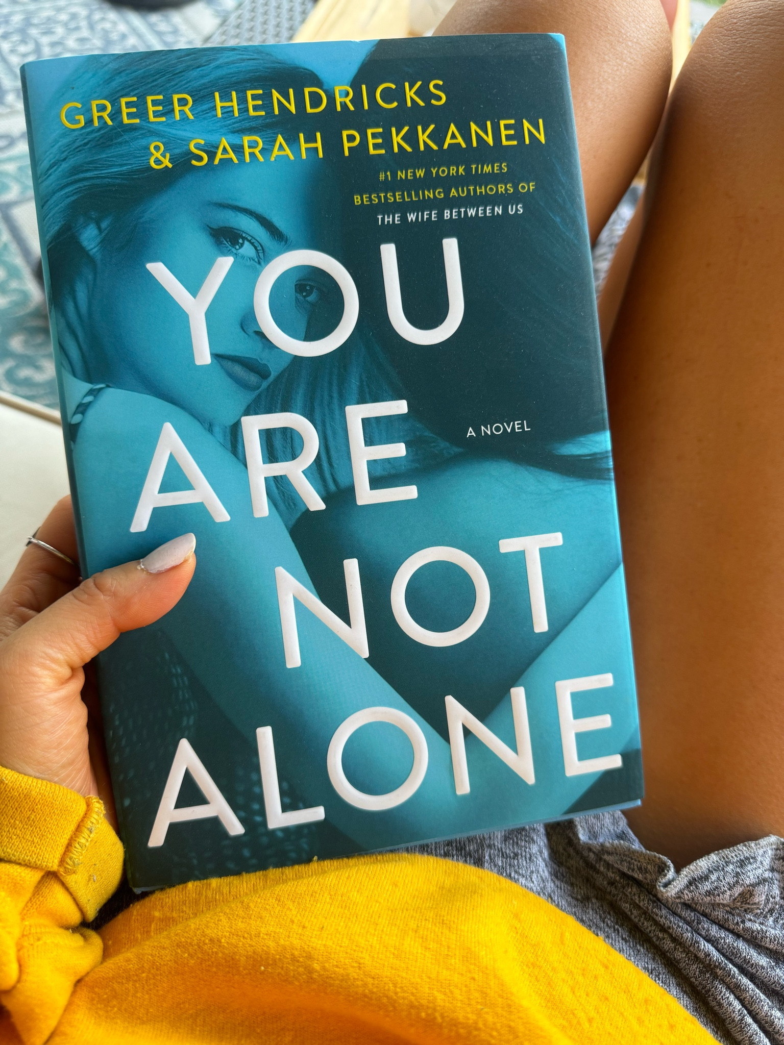 You are not alone Greer Hendricks and Sarah Pekkanen
Thriller books mystery books to read Freida McFadden 

#LTKU #LTKFindsUnder50 #LTKTravel