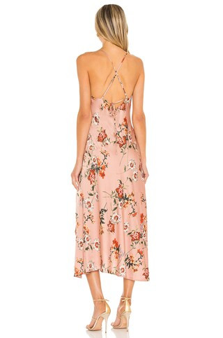 ASTR the Label Gaia Dress in Dark Blush Floral from Revolve.com | Revolve Clothing (Global)