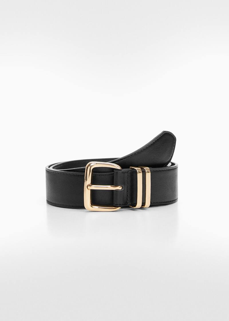 Square buckle belt | MANGO (US)